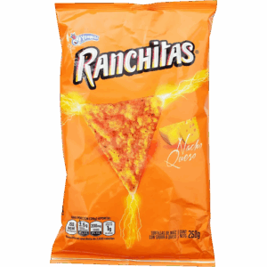 Yummies Ranchitas Nacho Cheese Tortilla Chips 5.3oz 24ct